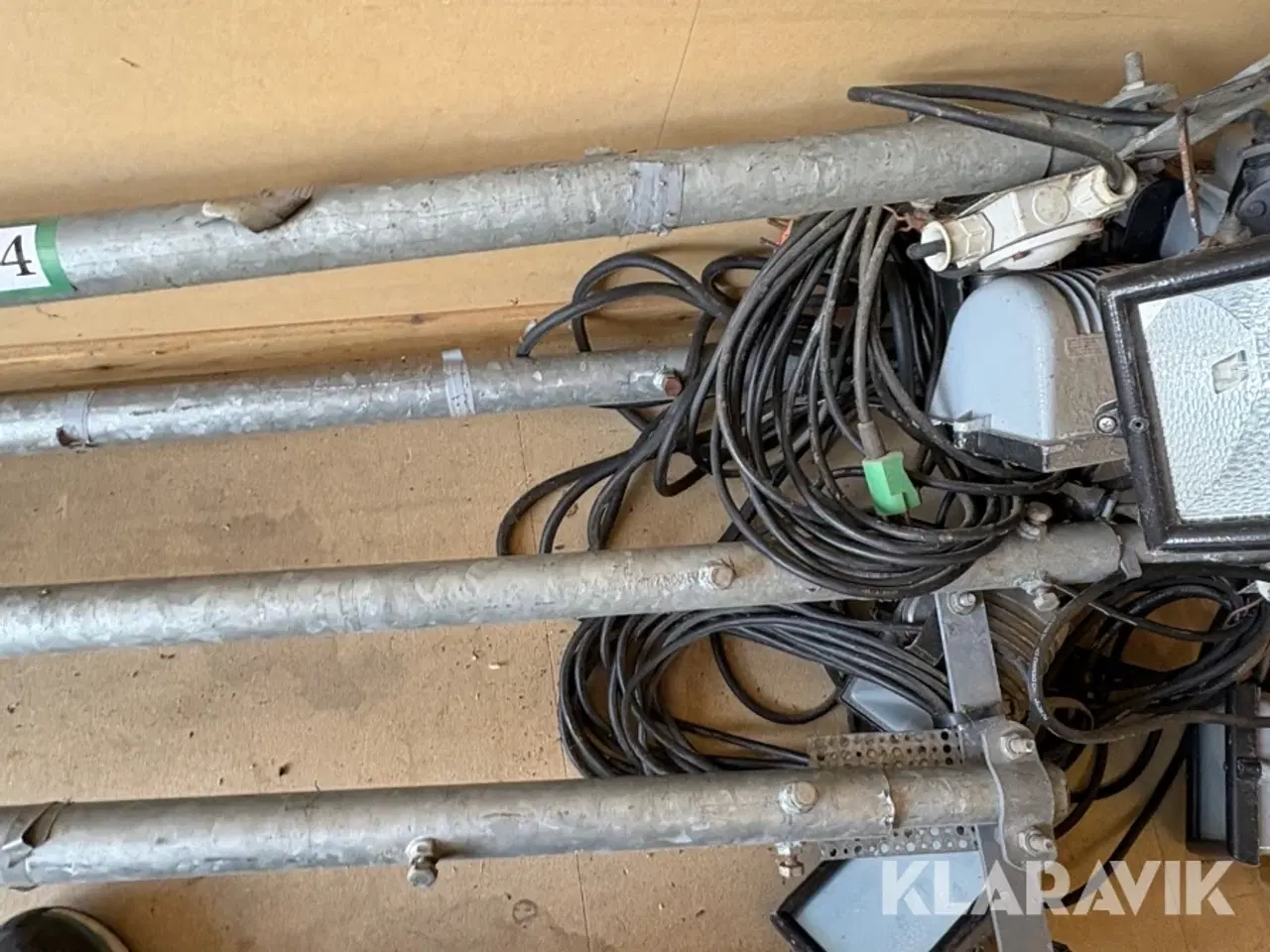 Billede 8 - Lamper med teleskopstang 4 styk.