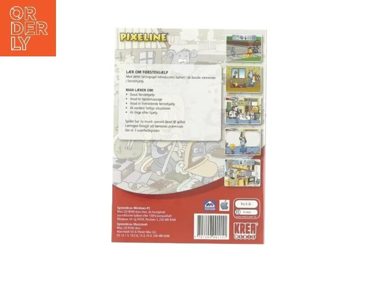 Billede 2 - Pixeline: "Lær om førstehjælp" PC Spil