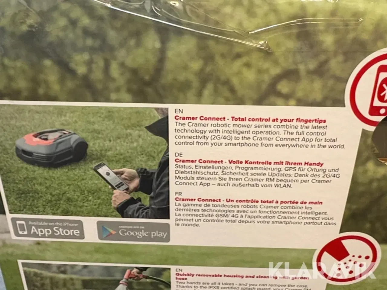 Billede 9 - Robot plæneklipper Cramer RM2000