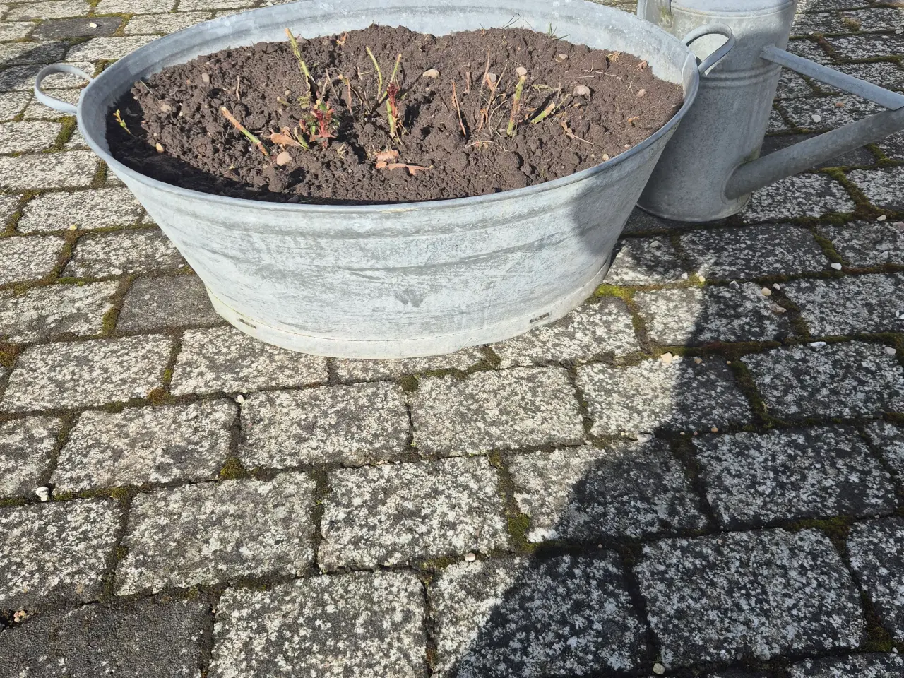 Billede 1 - Vandkande og kar i zink