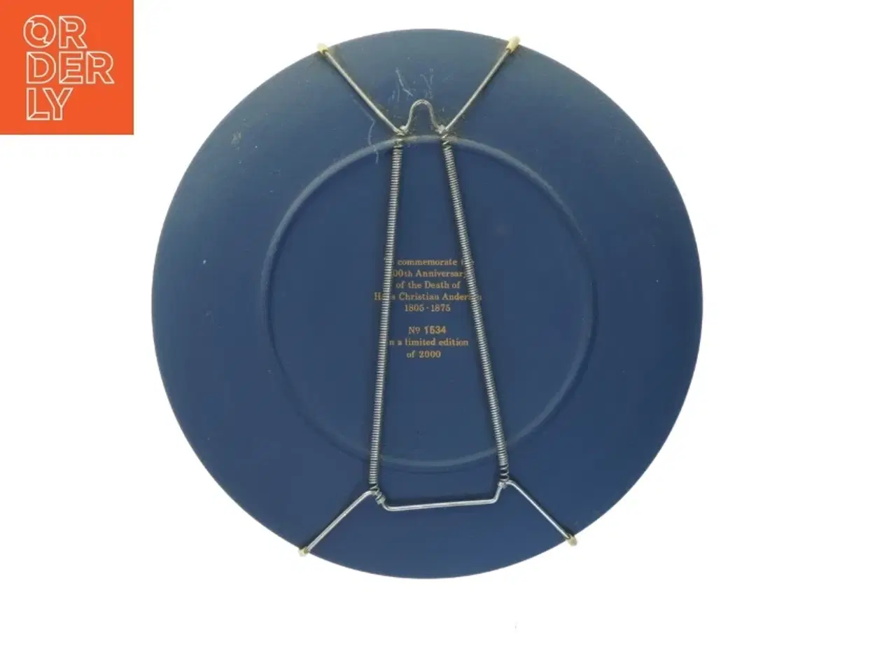 Billede 2 - Dekorativ Mindetallerken fra Wedgwood (str. Ø. 20 cm)