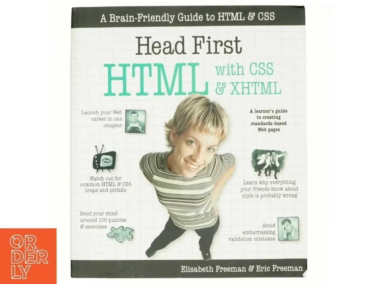 Billede 1 - Head first HTML : with CSS & XHTML (Bog)