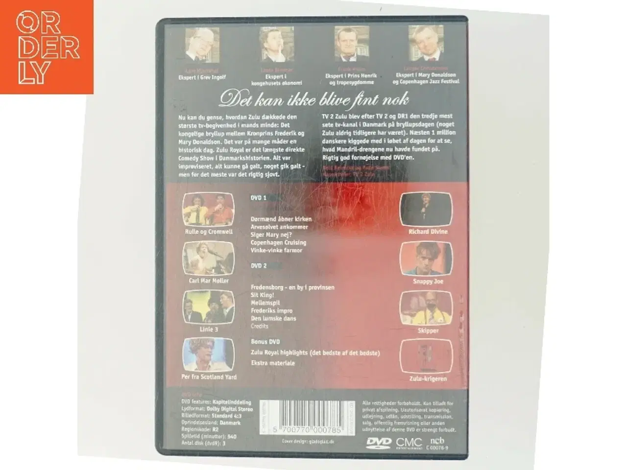 Billede 3 - Zulu royal, det kan ikke blive fint nok med Richard Divine (DVD)