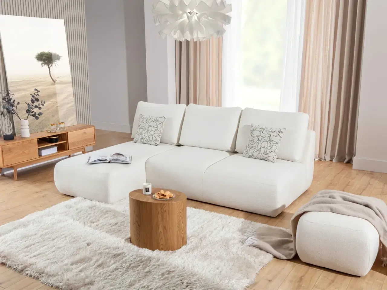 Billede 1 - DALSEN HJØRNESOFA L 240x170