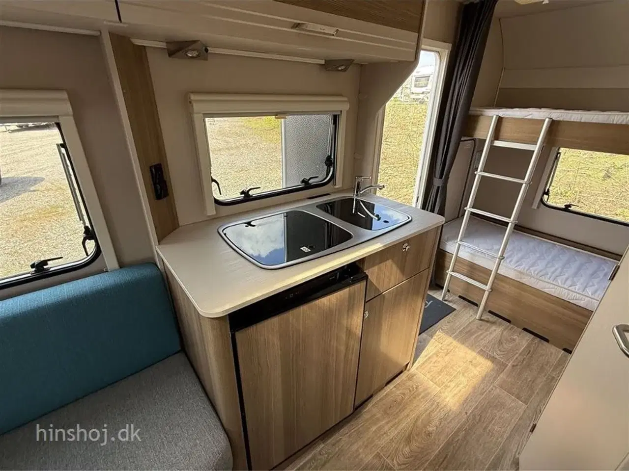 Billede 9 - 2022 - Dethleffs C'joy 480 QLK   Rigtig fin let lille let køjevogn med god plads fra Hinshøj Caravan A/S