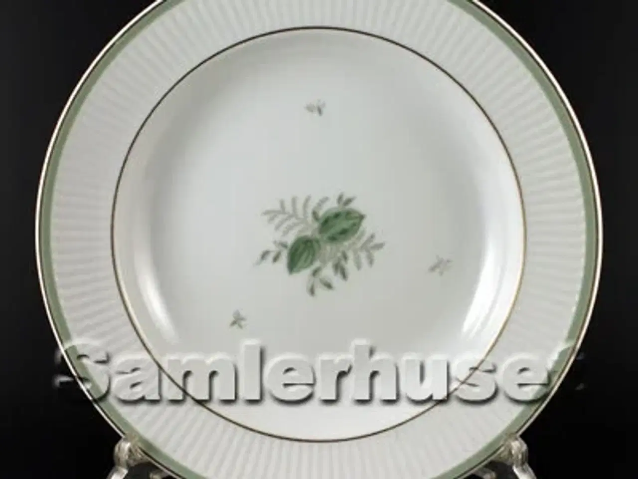 Billede 1 - Grøn Melodi Tallerken Dyb 21 cm.