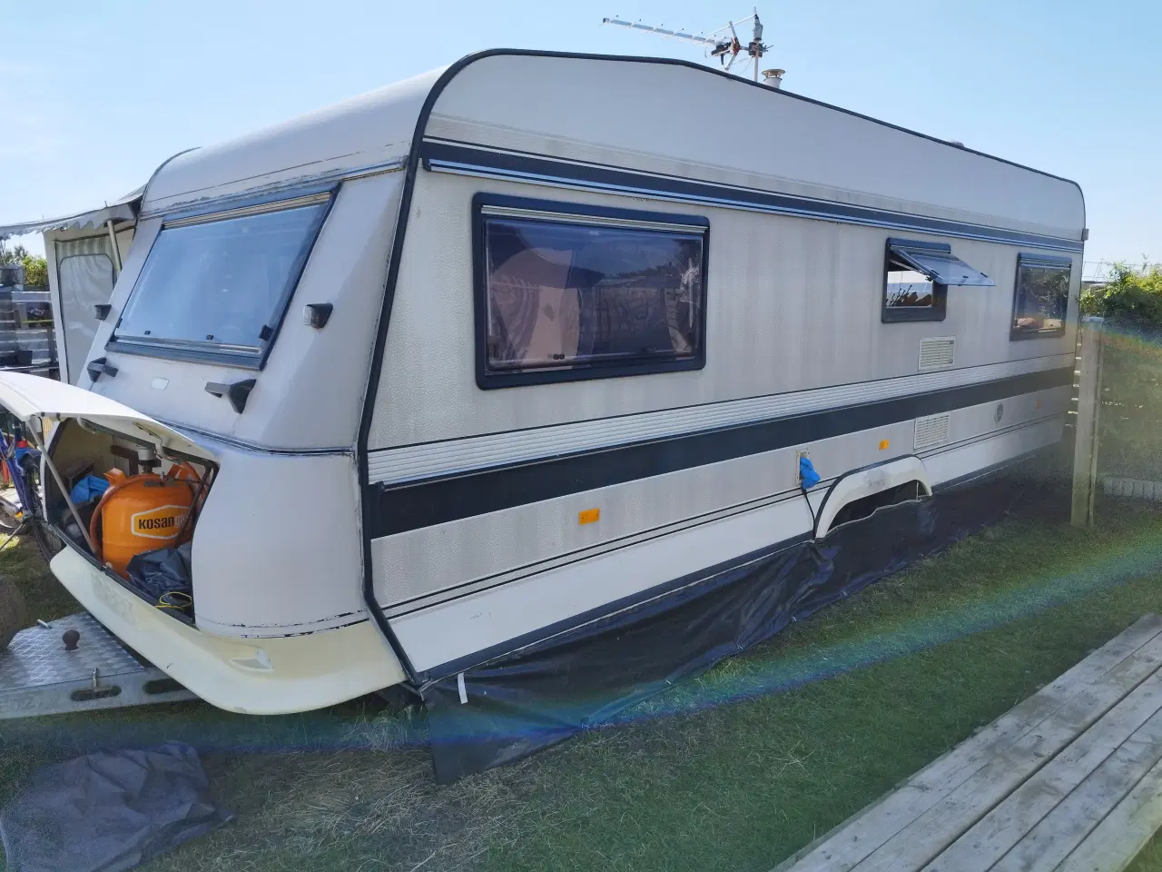 Billede 3 - Hobby 610 årg 92 Fastlæggervogn
