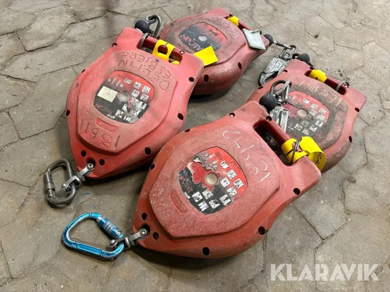 Billede 3 - Faldsikring med taljeblok Miller Falcon MP50SS 4 styk