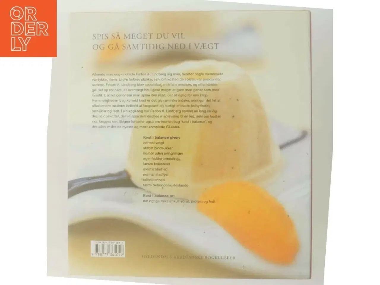 Billede 3 - Kogebogen naturligt slank af Fedon A. Lindberg (Bog)