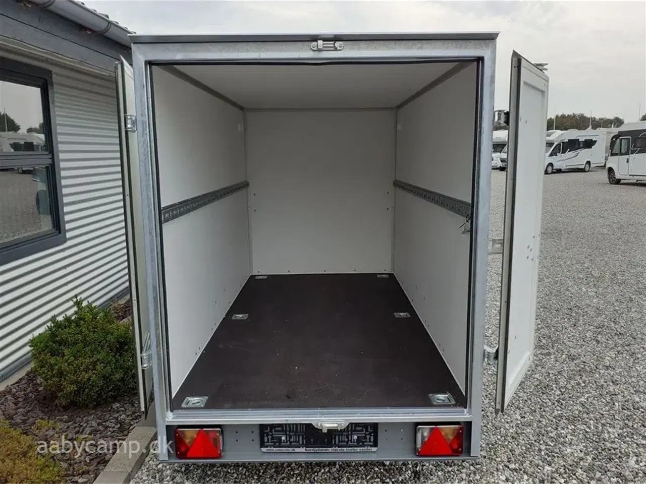 Billede 5 - 0 - Blyss Cargo F1326/150 m/døre   Sandwich Cargo trailer str. 262x135 cm med 2 døre Fin kvalitet