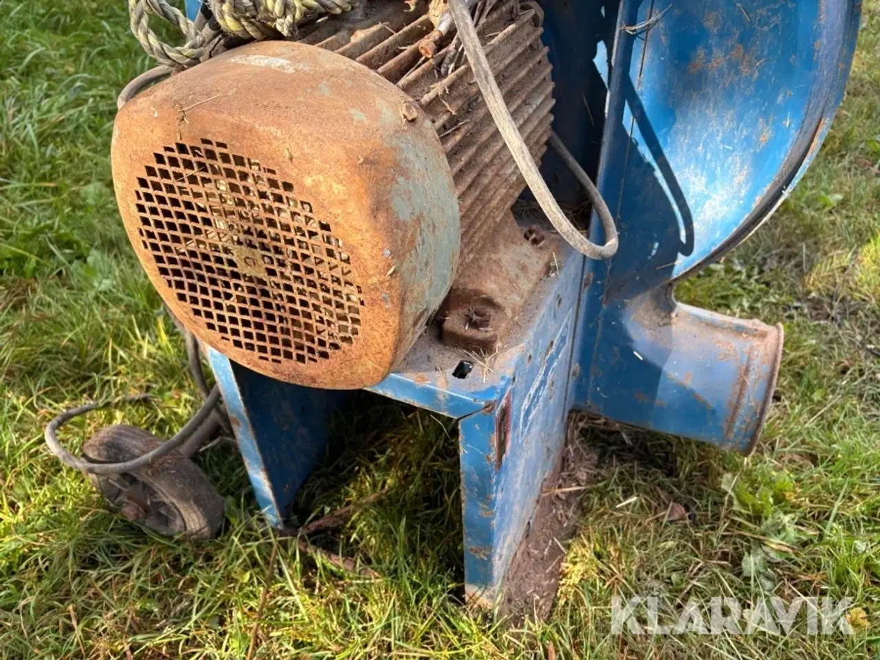 Billede 12 - Kornblæsere med rør Kongskilde TRL75 2 styk.