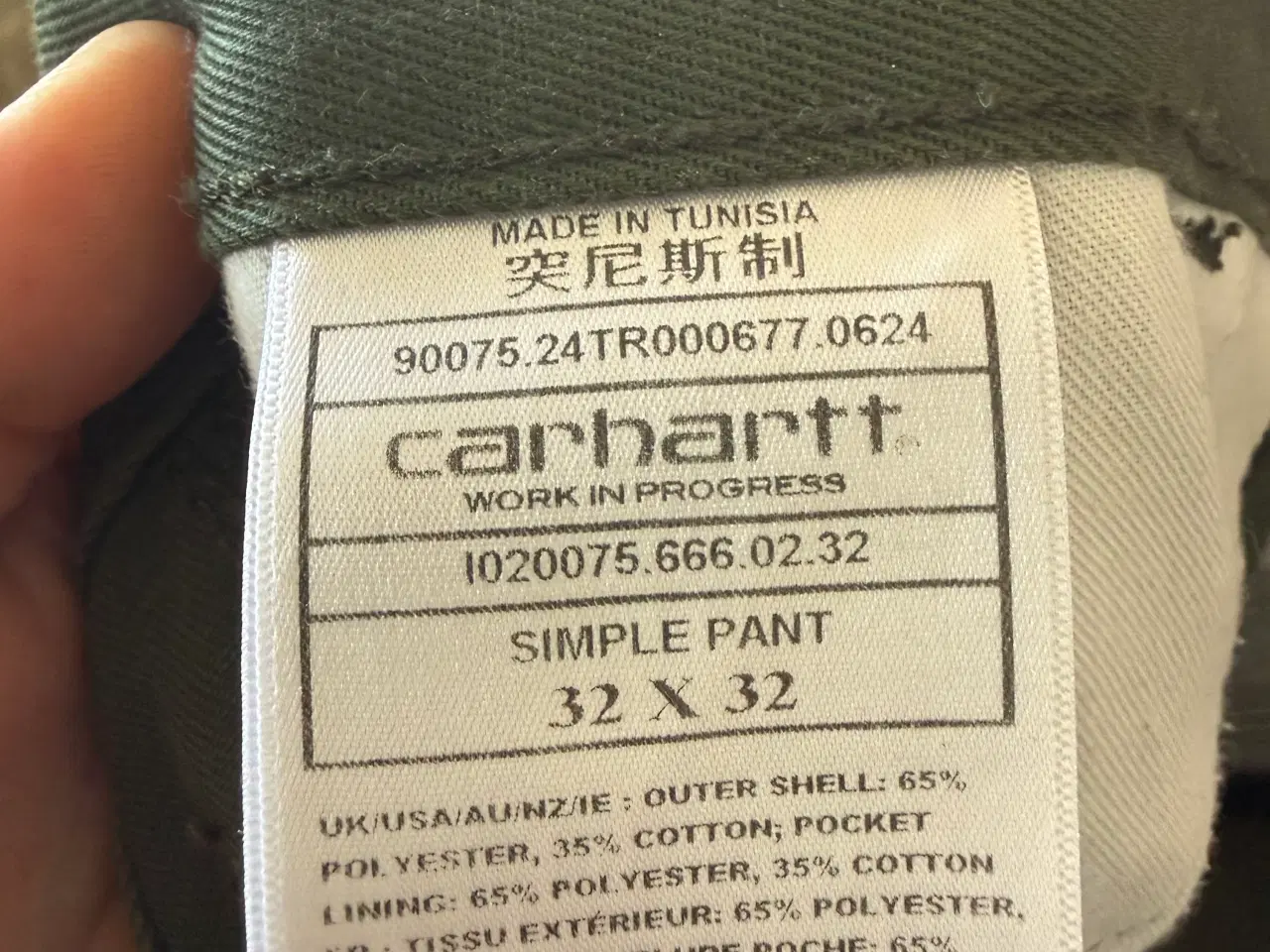 Billede 5 - Carhartt bukser str 32/32