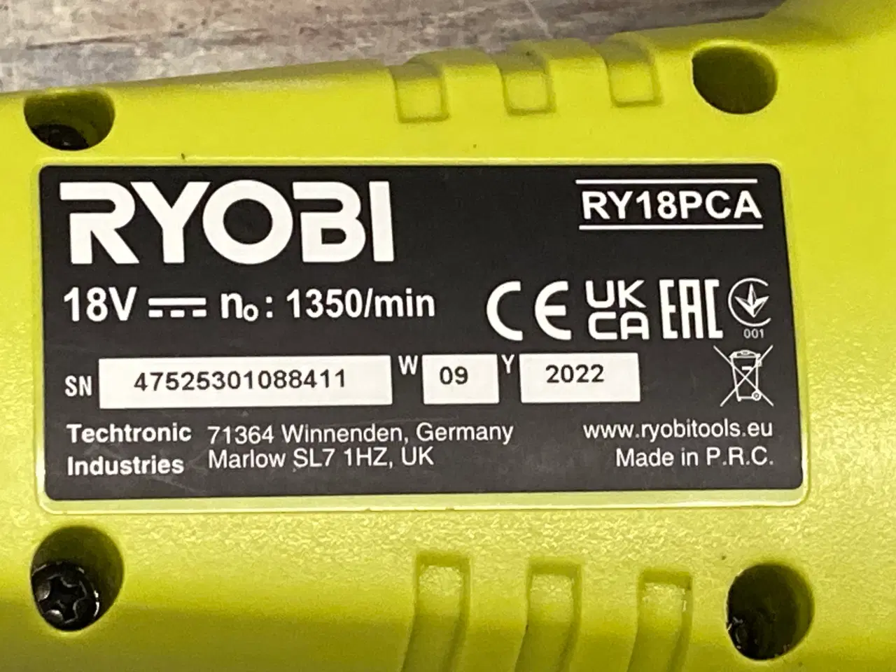 Billede 5 - Fugerenser RYOBI 18V