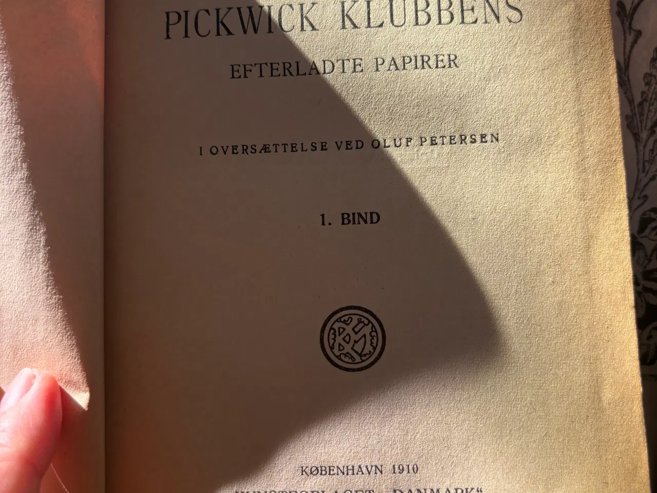 Billede 2 - Pickwick Klubben BIND 1 + 2 1910