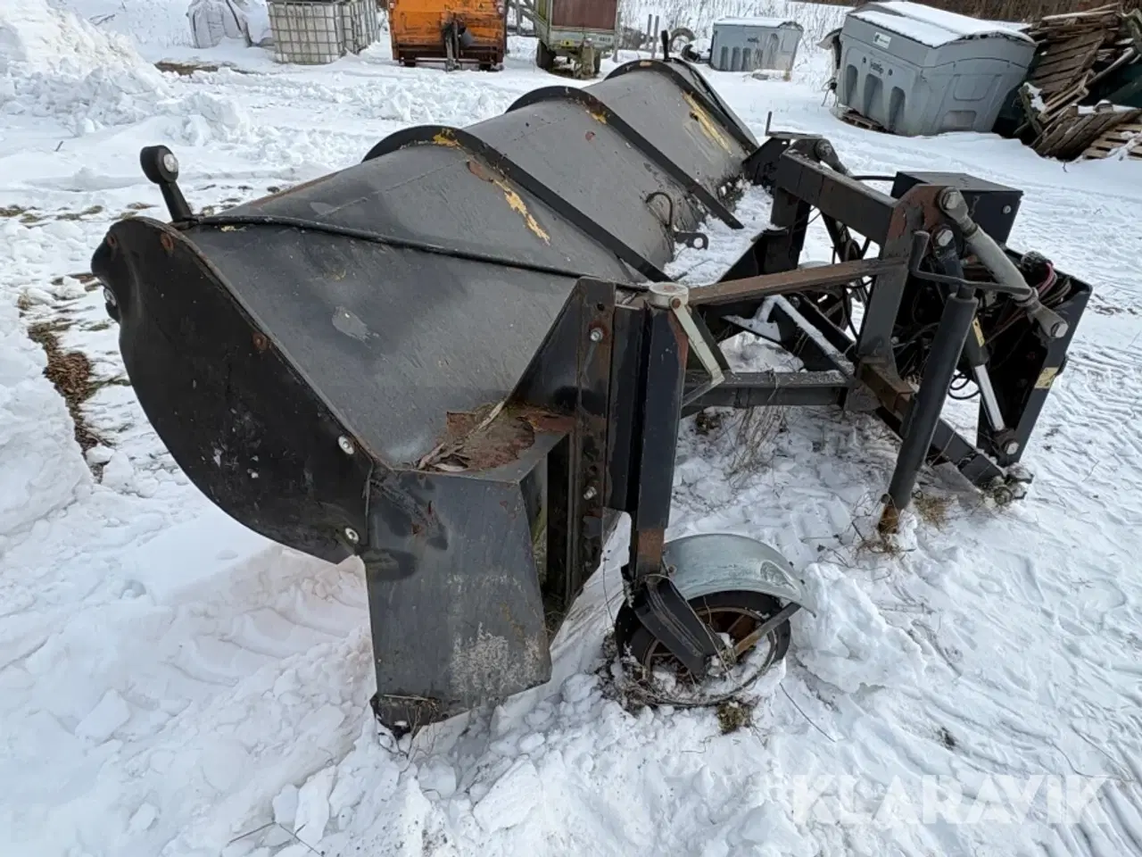 Billede 2 - Hydraulisk sneplov med lastbilsbeslag
