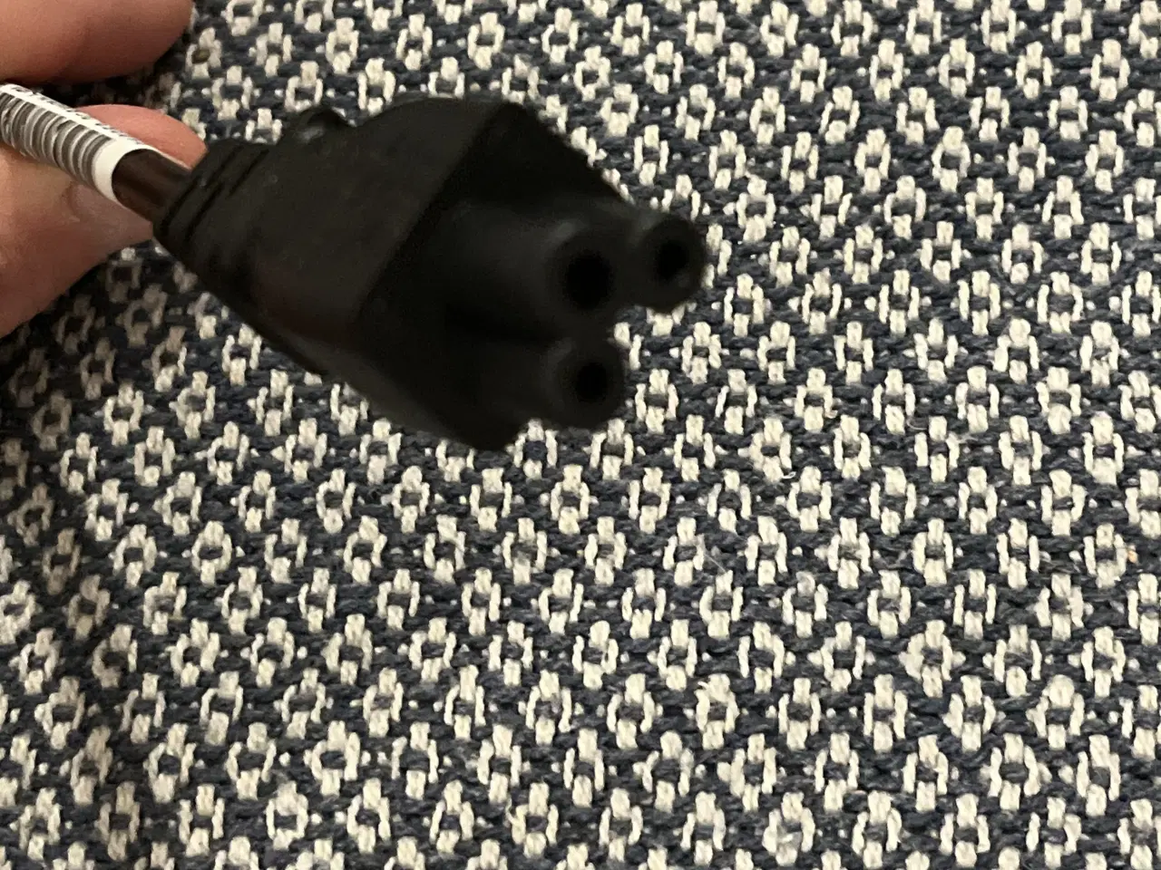 Billede 2 - Strømkabel 3 pin Mickey Mouse kabel - 1m