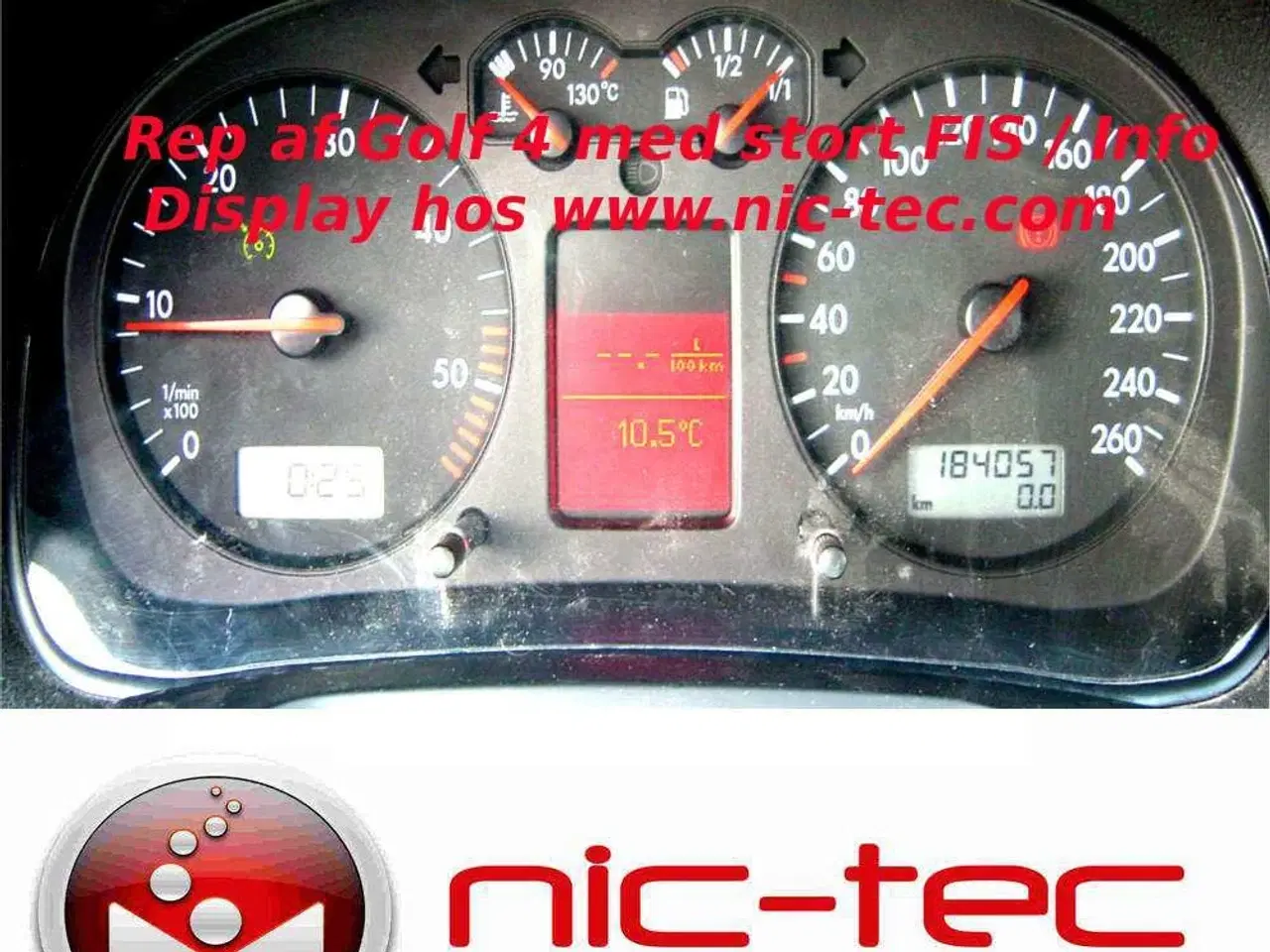 Billede 1 - Golf 4 Speedometer / Kombi Instrument Rep.