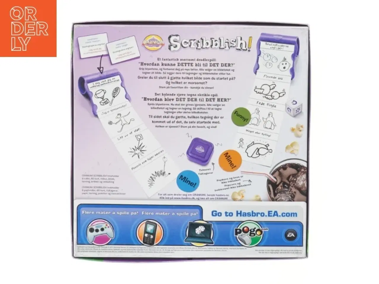 Billede 2 - Cranium Scribblish brætspil fra Hasbro (str. 6x27x27 cm)