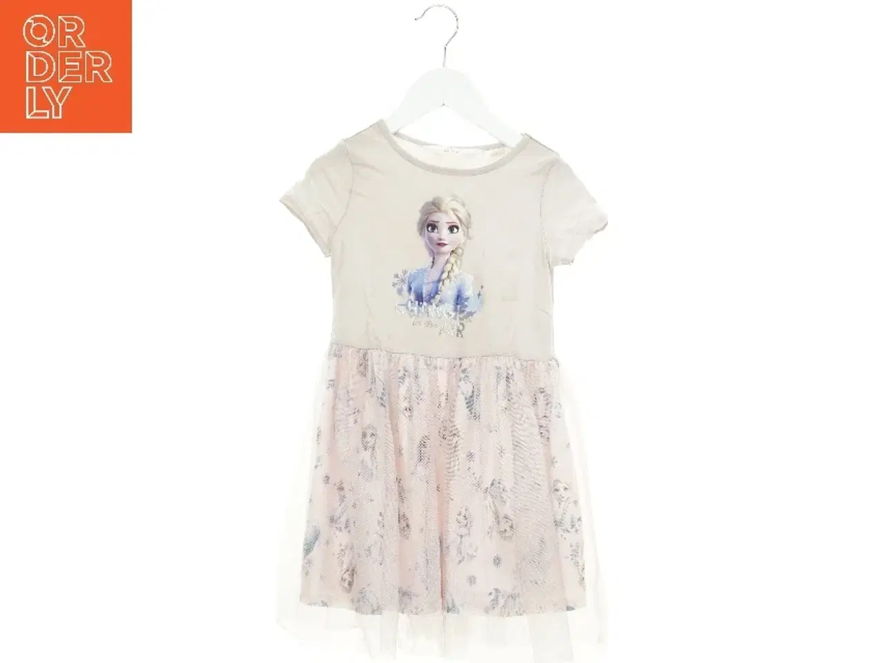 Billede 1 - Kjole med Elsa fra H&M (str. 116 cm)