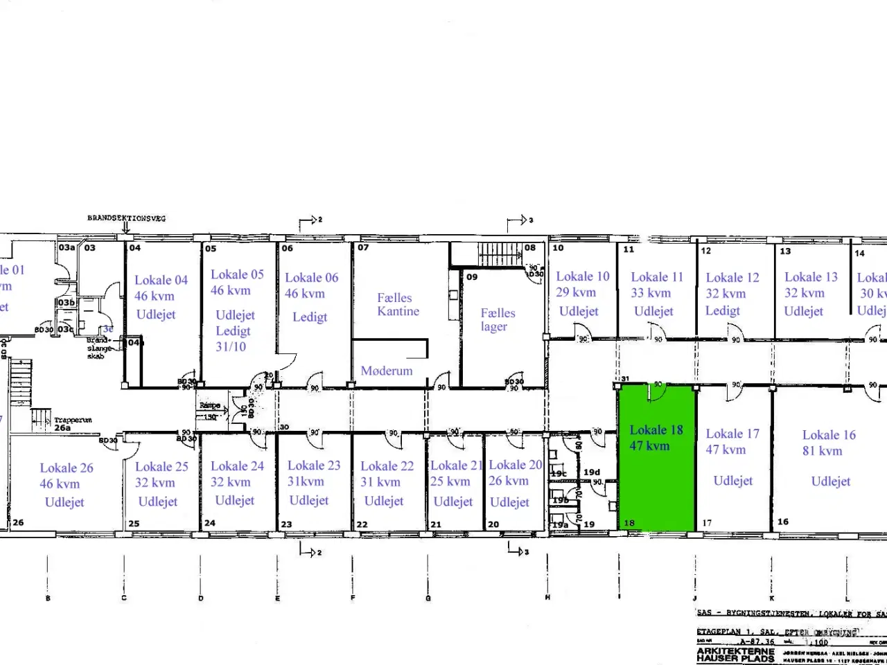 Billede 2 - Kontor i Ejendommen Egensevej 25