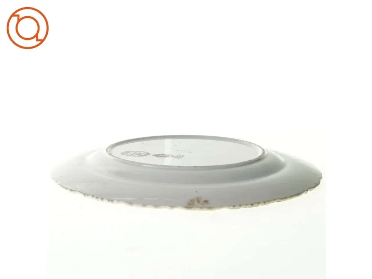 Billede 4 - Gammel tallerken fra E. Bourgeois. Diameter 26 cm.