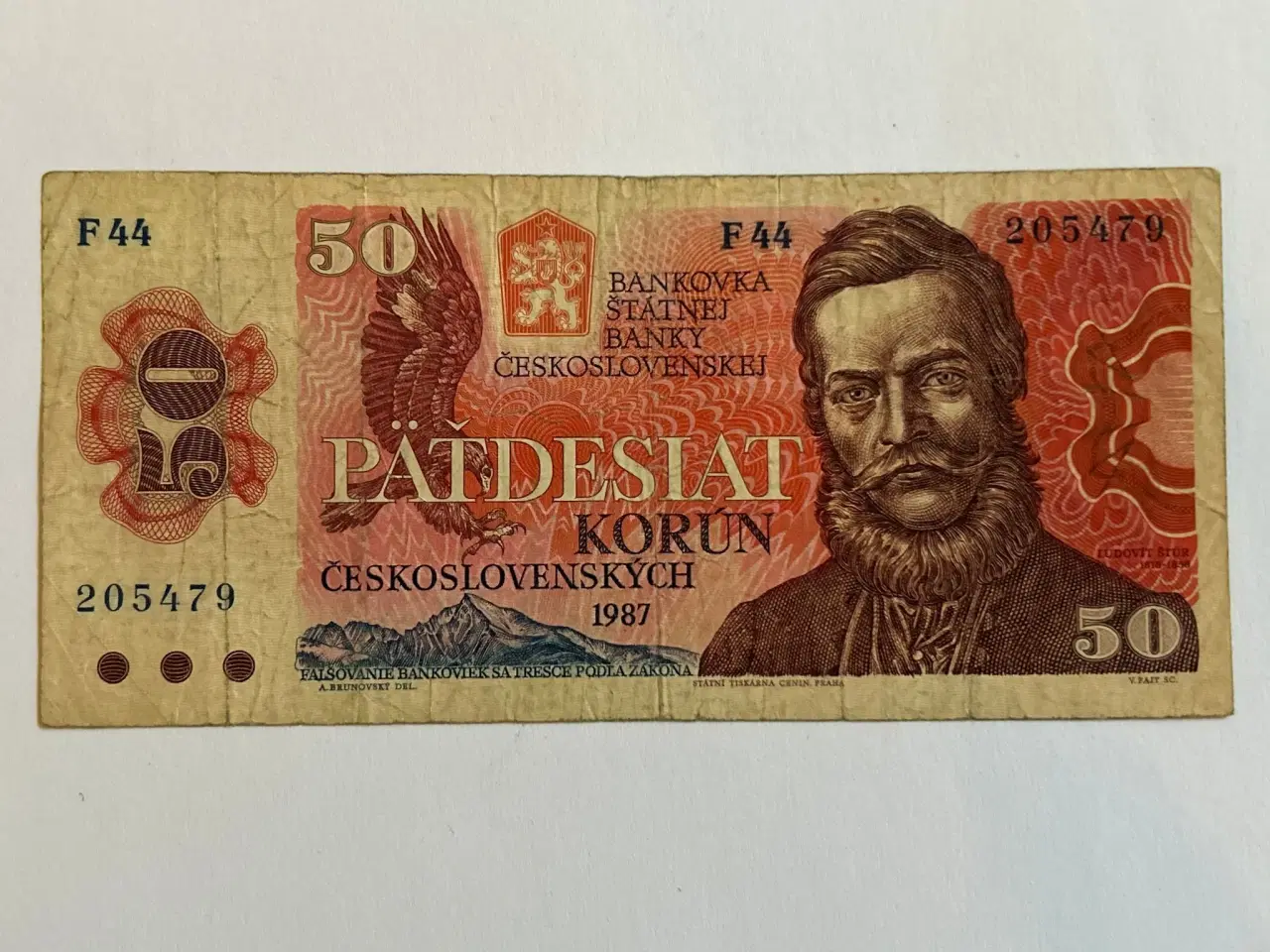Billede 1 - 50 Korun Czechoslovakia 1987