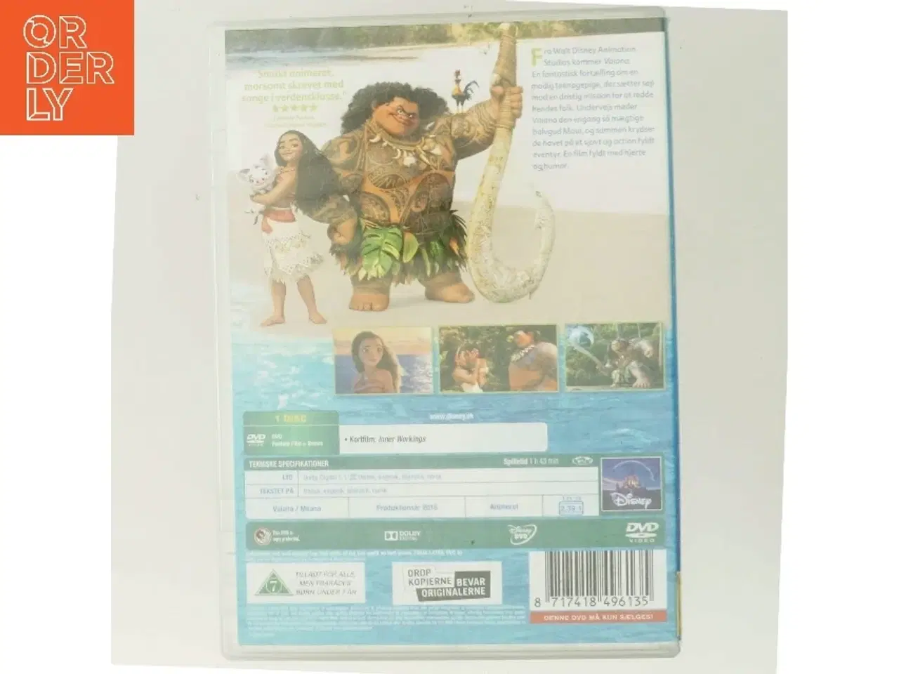 Billede 3 - Vaiana med Auli'i Cravalho (DVD)