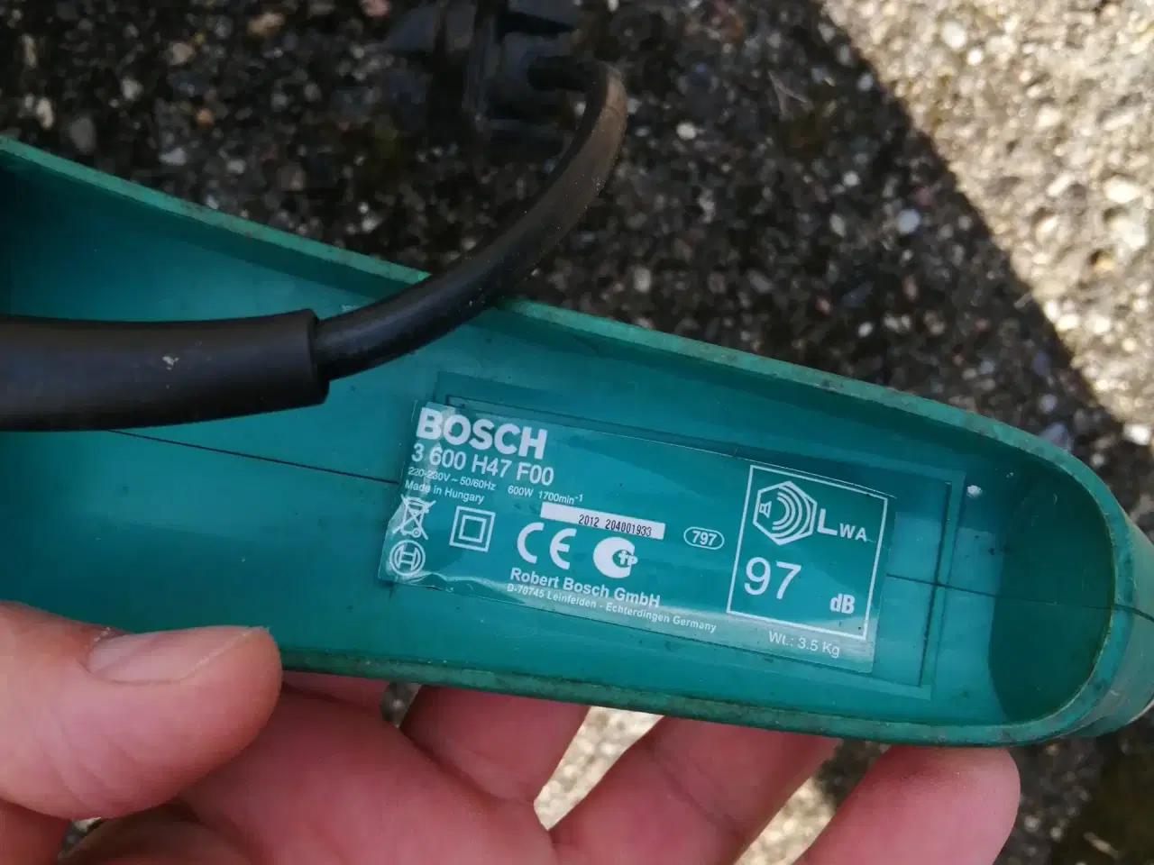 Billede 5 - Plæneklipper benzin (Stiga) + Bosch (kabel),