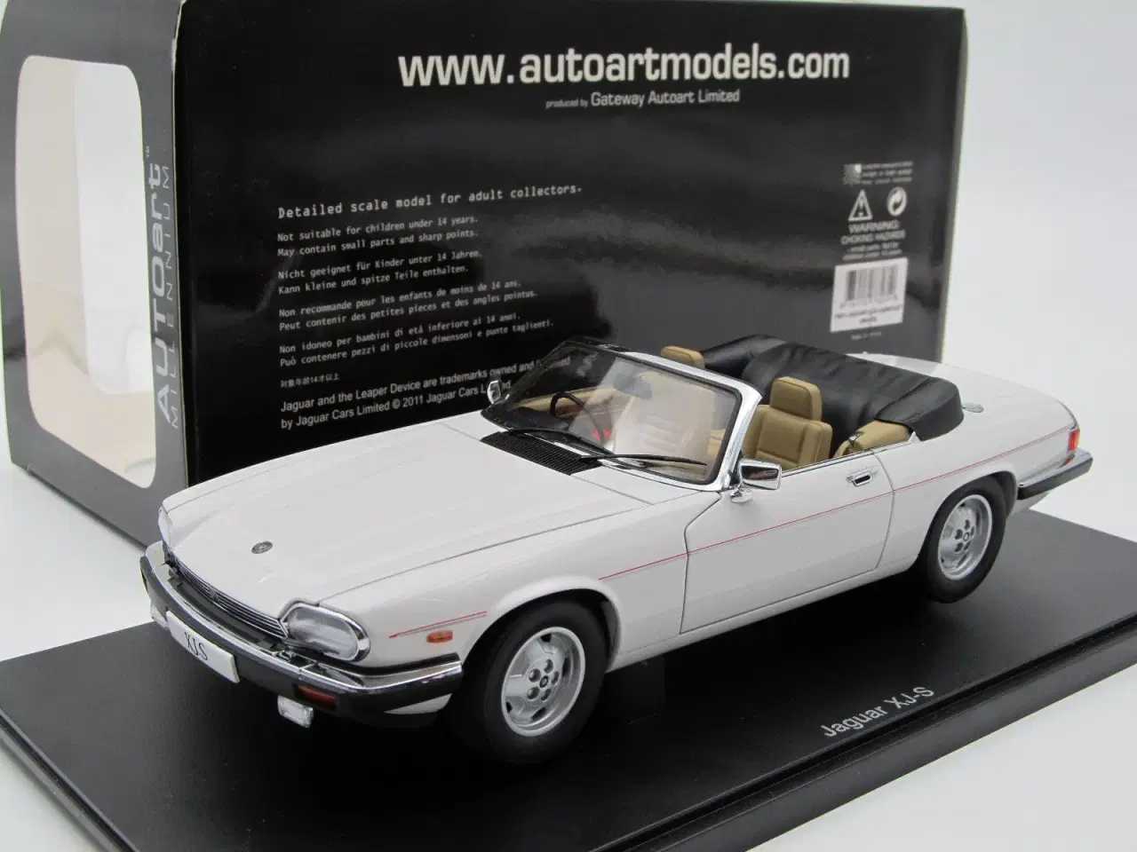 Billede 1 - 1976 Jaguar XJ-S V12 Cabriolet 1:18  Fre