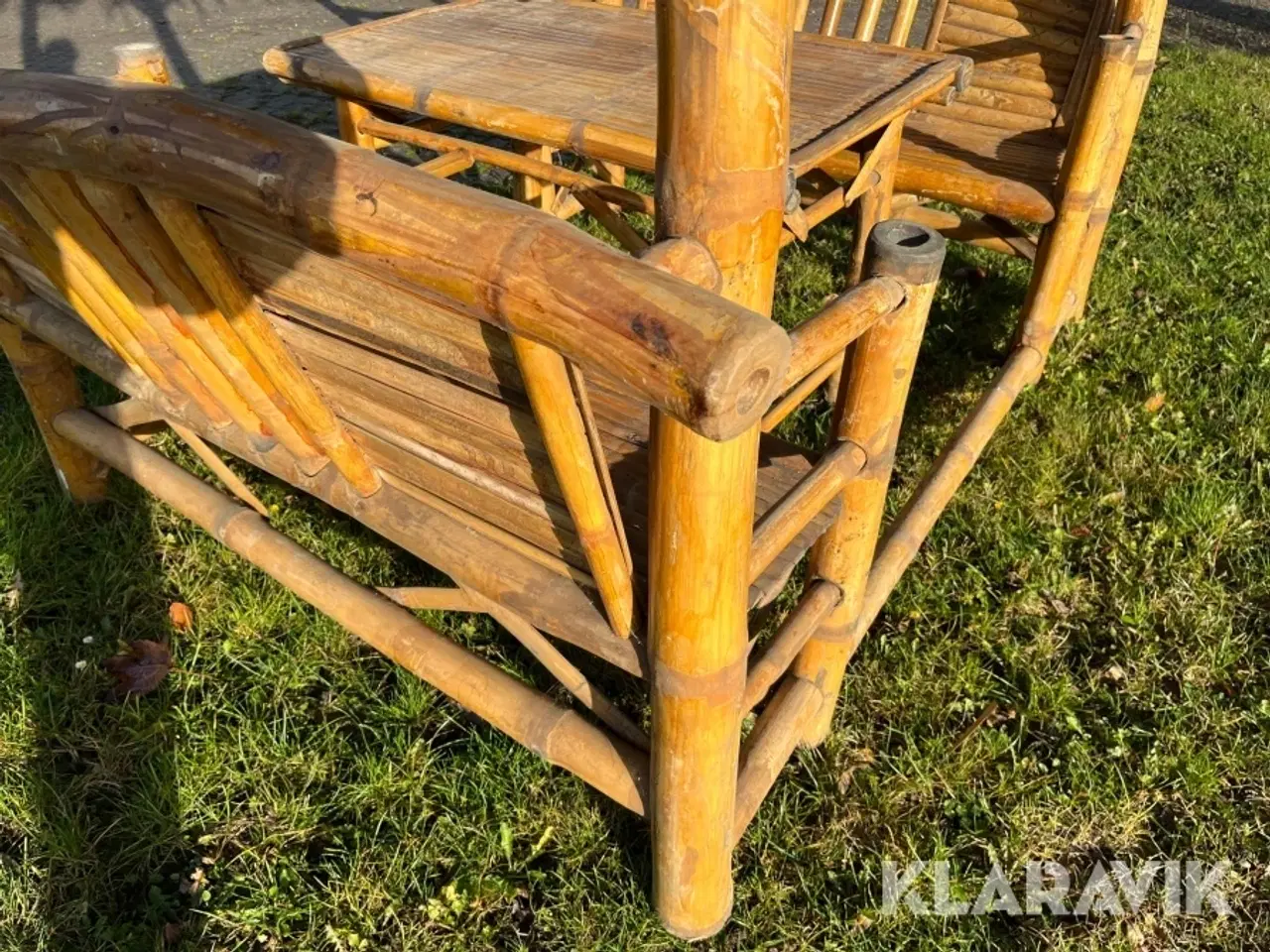 Billede 5 - Bambus hytter 3 styk