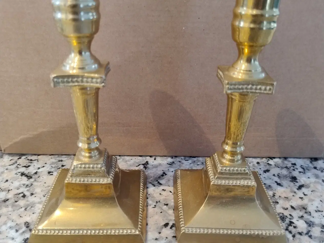 Billede 2 - Messing lysestager 