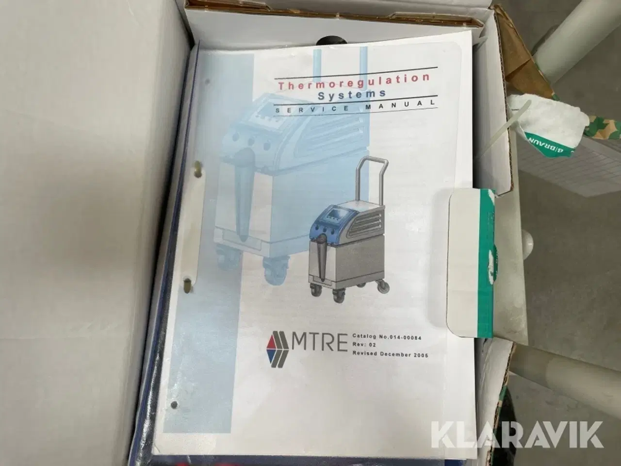 Billede 11 - hypotermi/hypertermi-varmestyringssystem MTRE Advanced Technologies Ltd Allon 2001