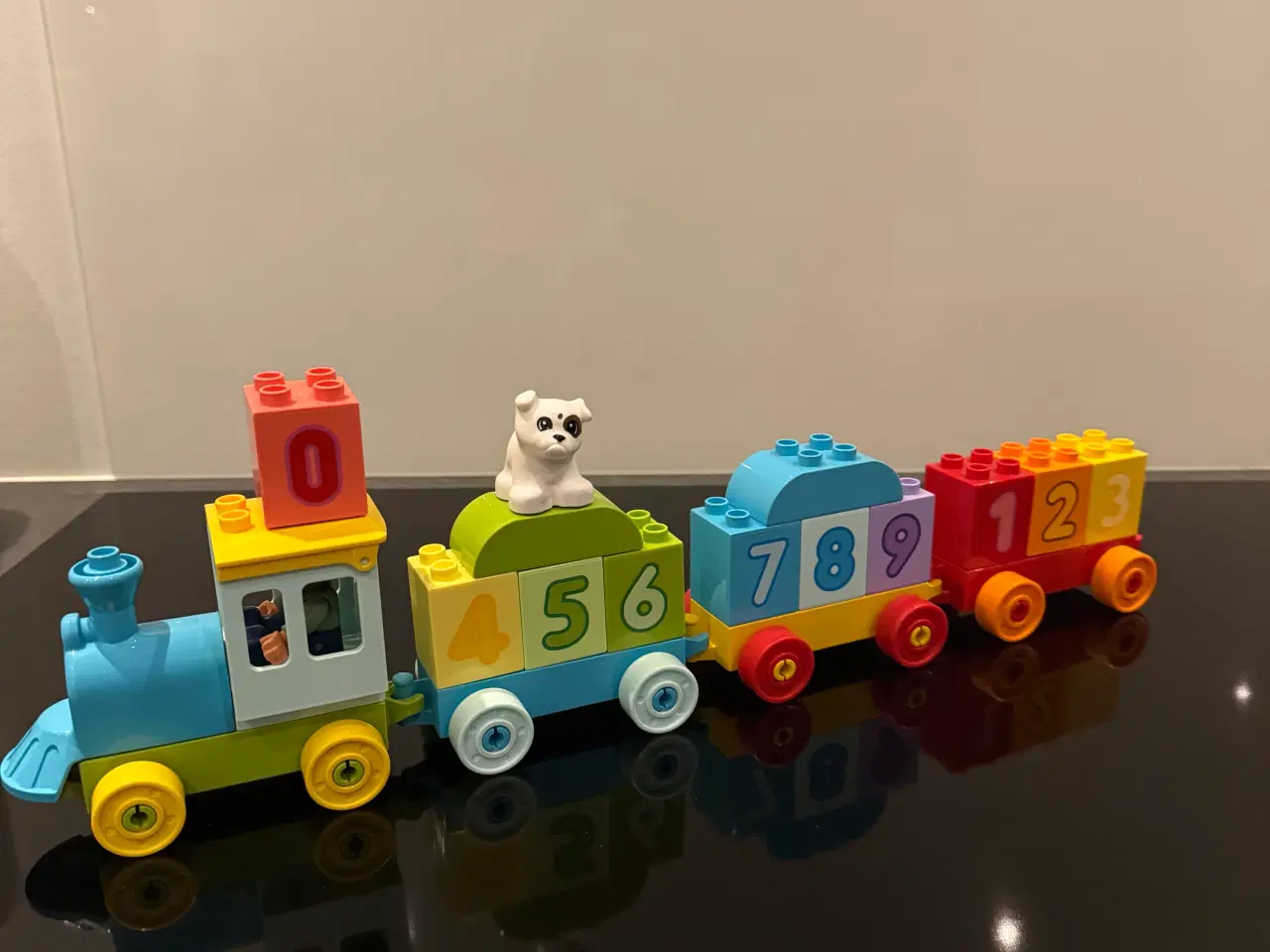 Billede 2 - Duplo tog med tal