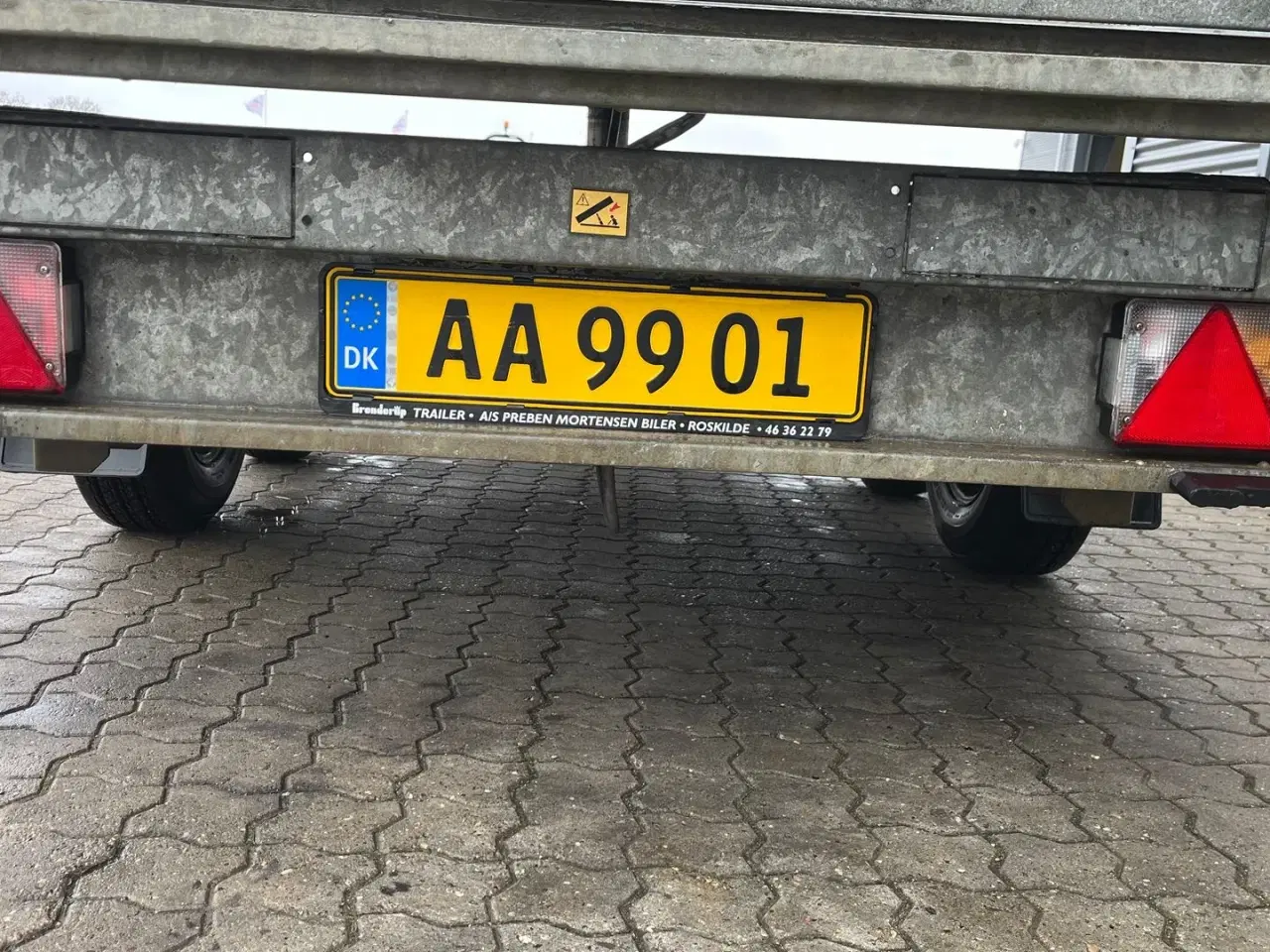 Billede 5 - Brenderup 3500 kg. med 3-vejs tip