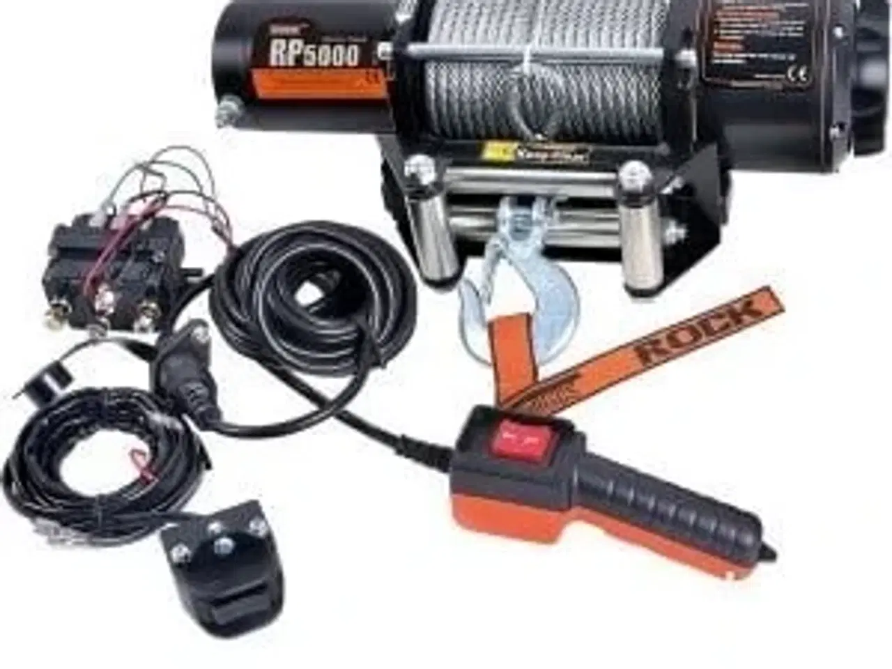 Billede 2 - Rock rp5000 el-trailerspil 12 vdc 3,8hk (2,8kw) 2268 kg