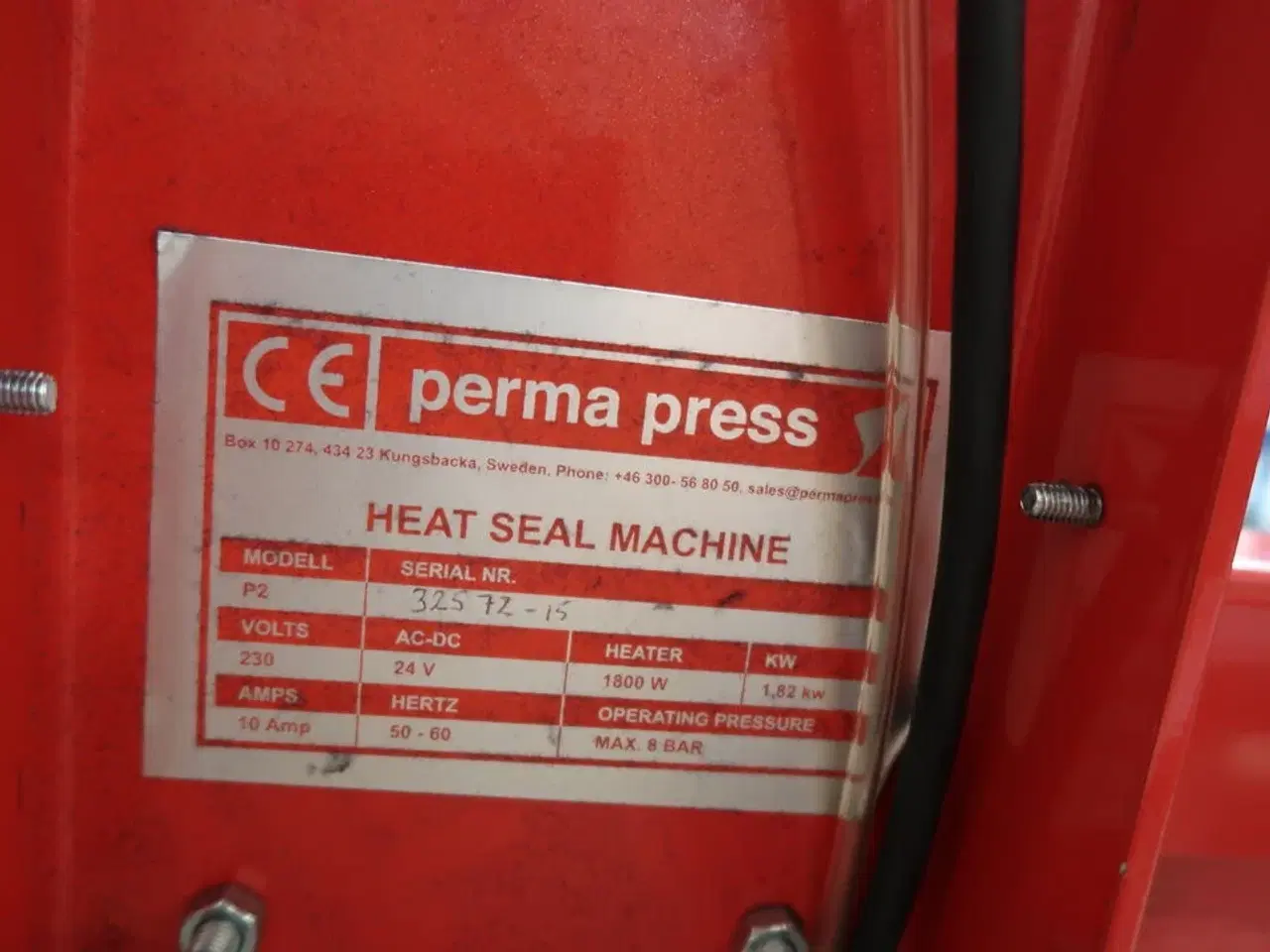 Billede 6 - Varmepresse PERMA PRESS P2
