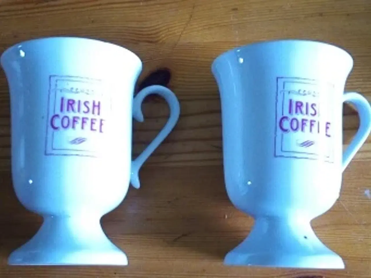 Billede 1 - To irisk kaffe kopper 