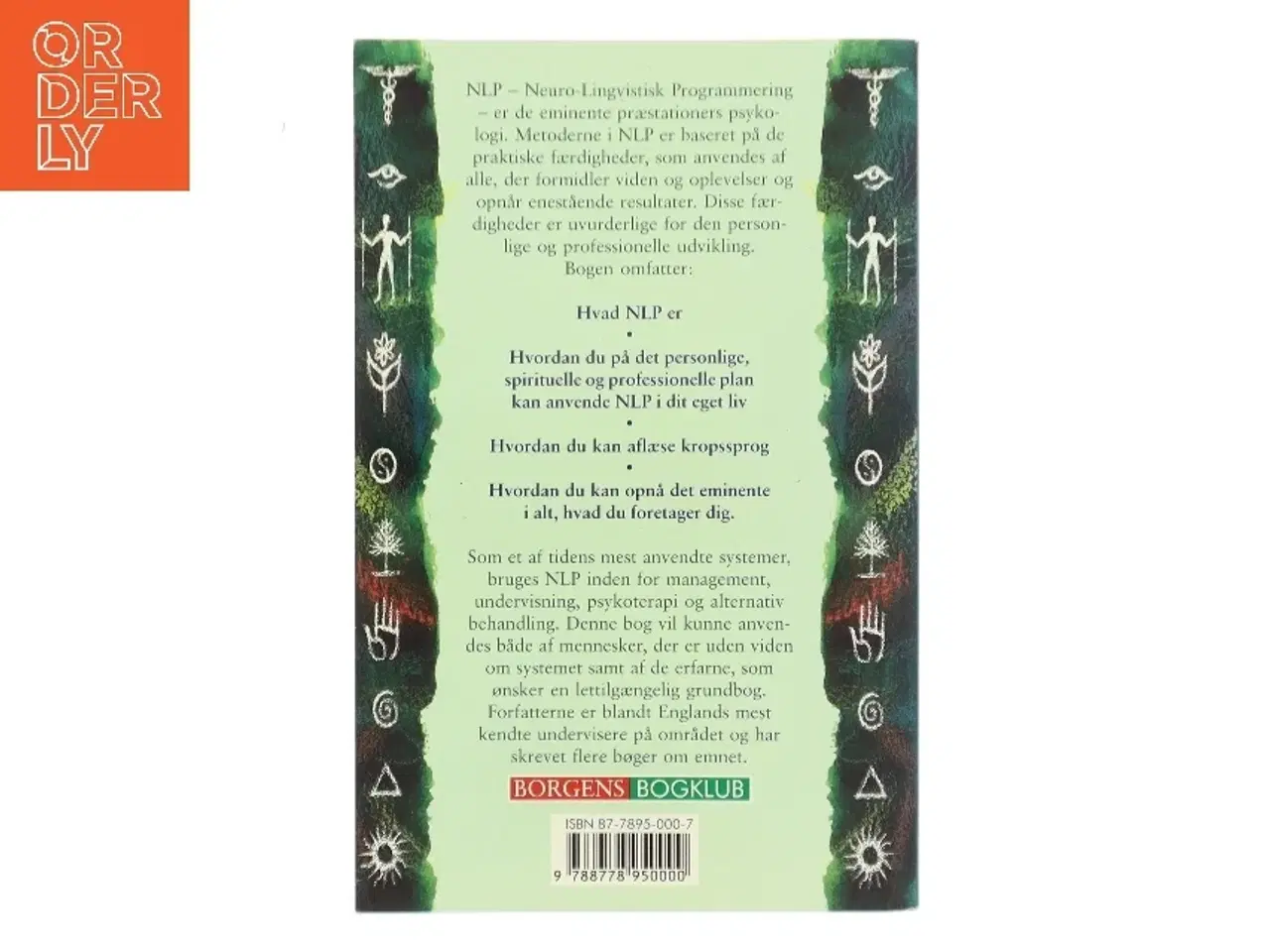 Billede 1 - NLP : neuro-lingvistisk programmering (Bog)