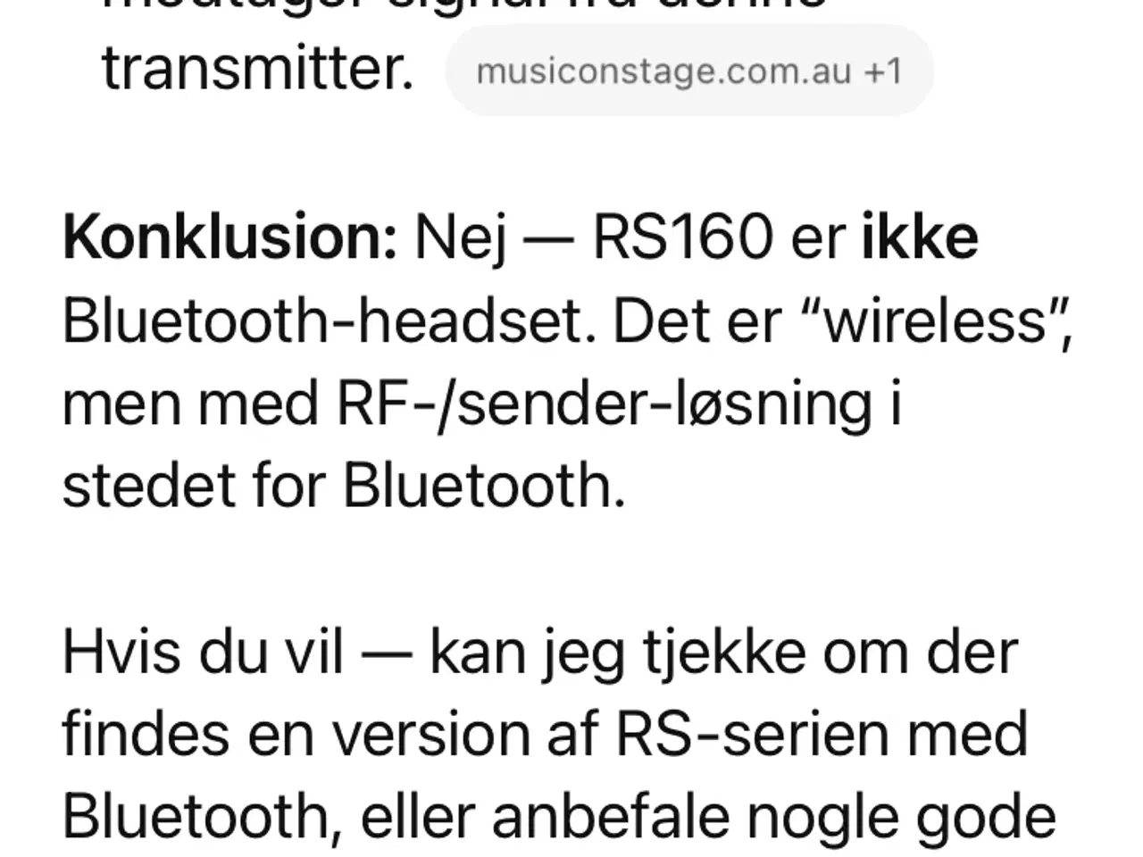 Billede 3 -  TRÅDLØSE Zennheiser  RS 160, nye.🇩🇰