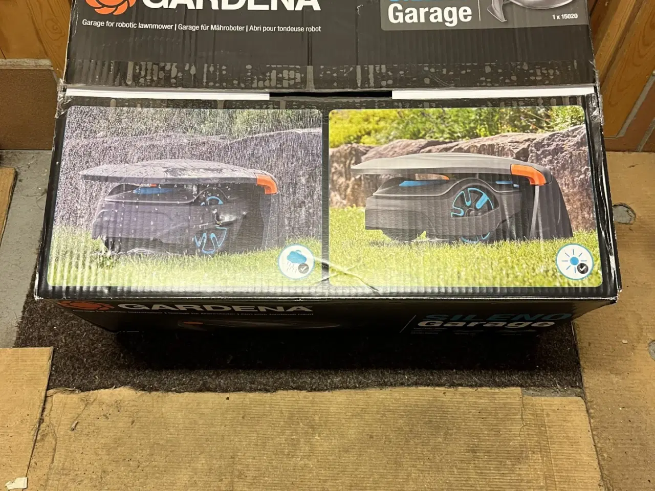 Billede 1 - Garage til robot klipper