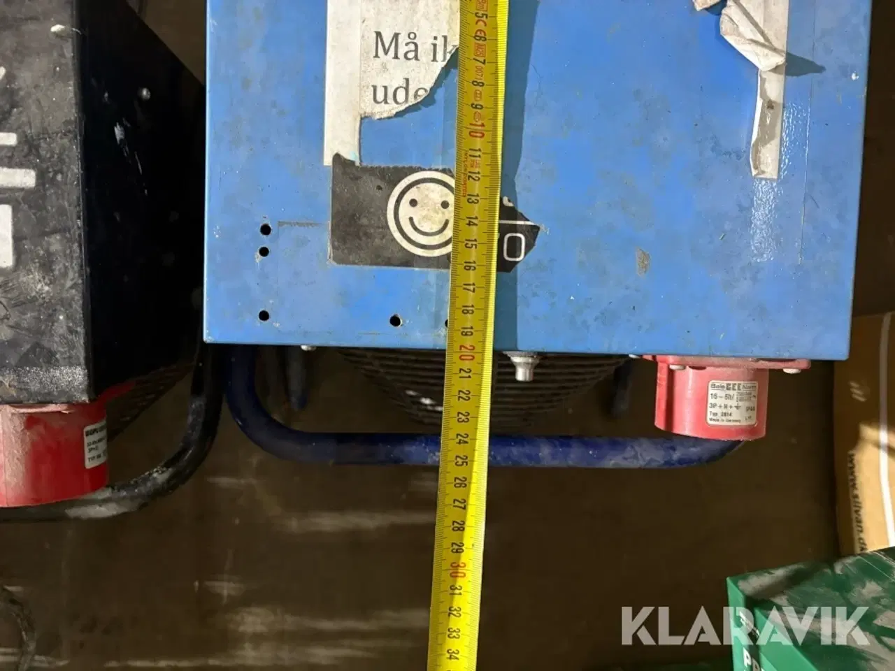 Billede 7 - Industrivarmeblæser 400v El-Björn VF 9B 2styk