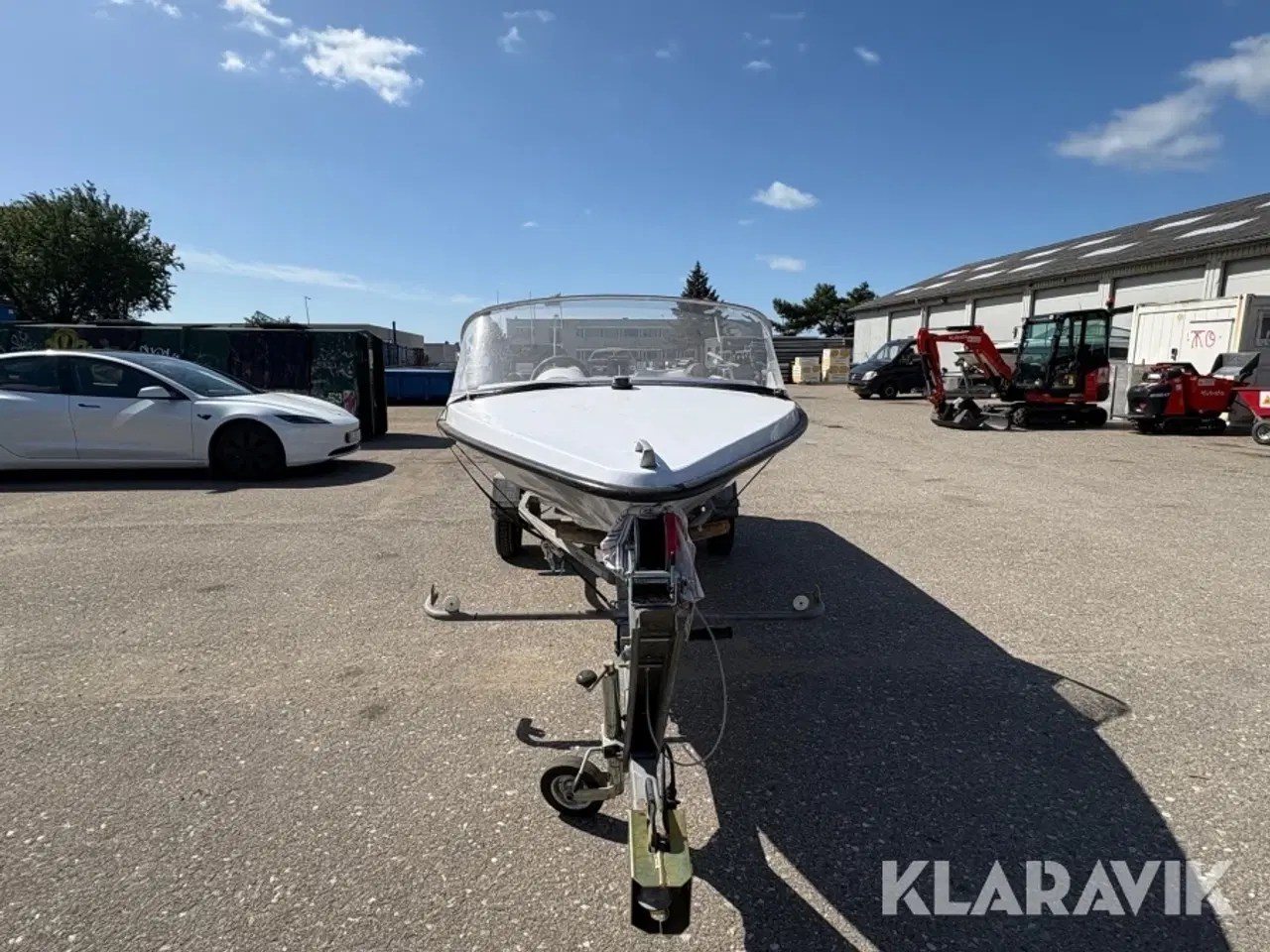 Billede 9 - Båd med trailer Fletcher 14 fod 2 takt motor