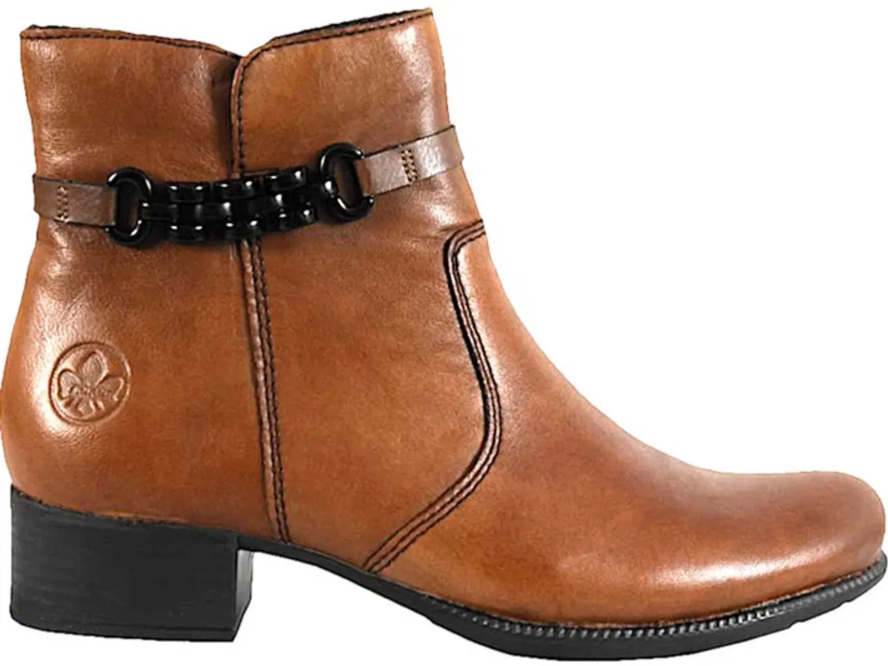 Billede 4 - Super flotte Rieker støvler cognac