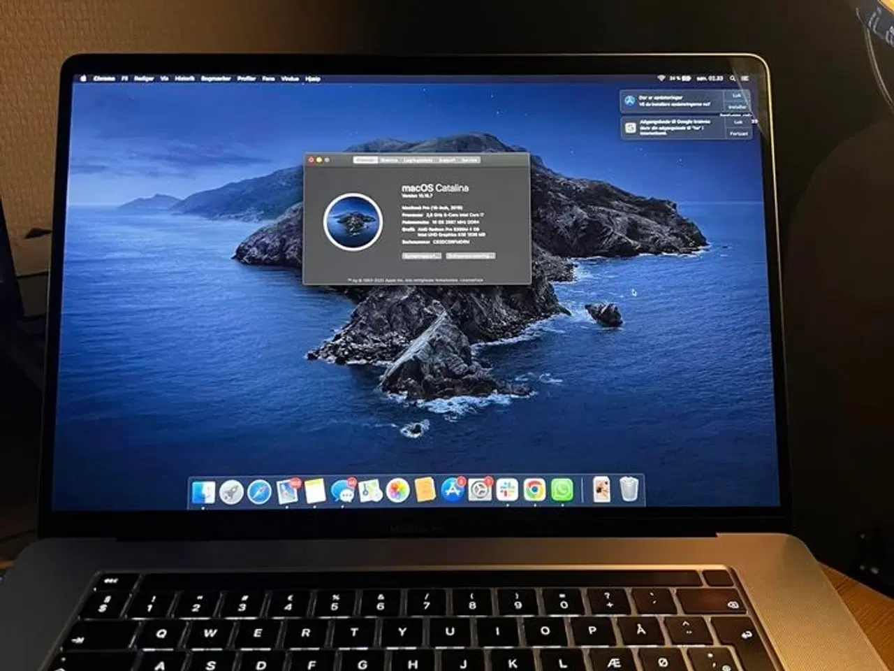 Billede 5 - MacBook Pro Touchbar (2019)