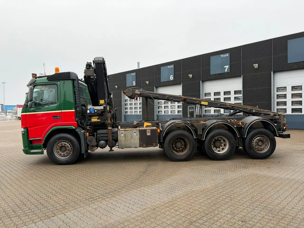Billede 12 - Volvo FM500 8X4, Hejs-kran