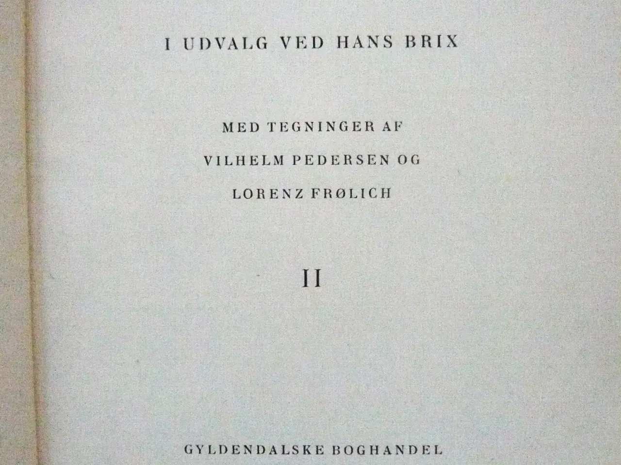 Billede 2 - H.C.Andersen: EVENTYR og HISTORIER