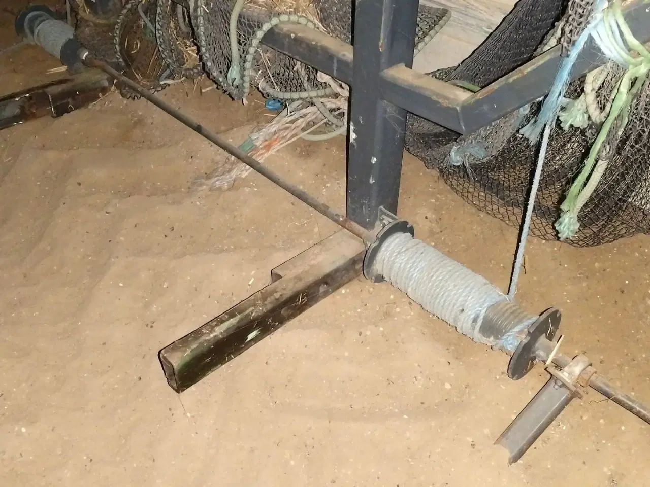 Billede 4 - - - - Netramme til halmvogn