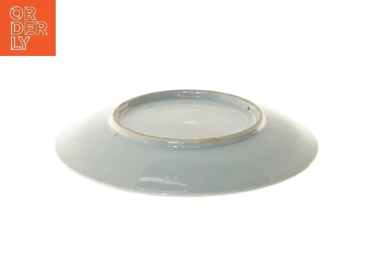 Billede 4 - Dekorativ tallerken med fuglemotiv (str. Ø 21,5 cm)