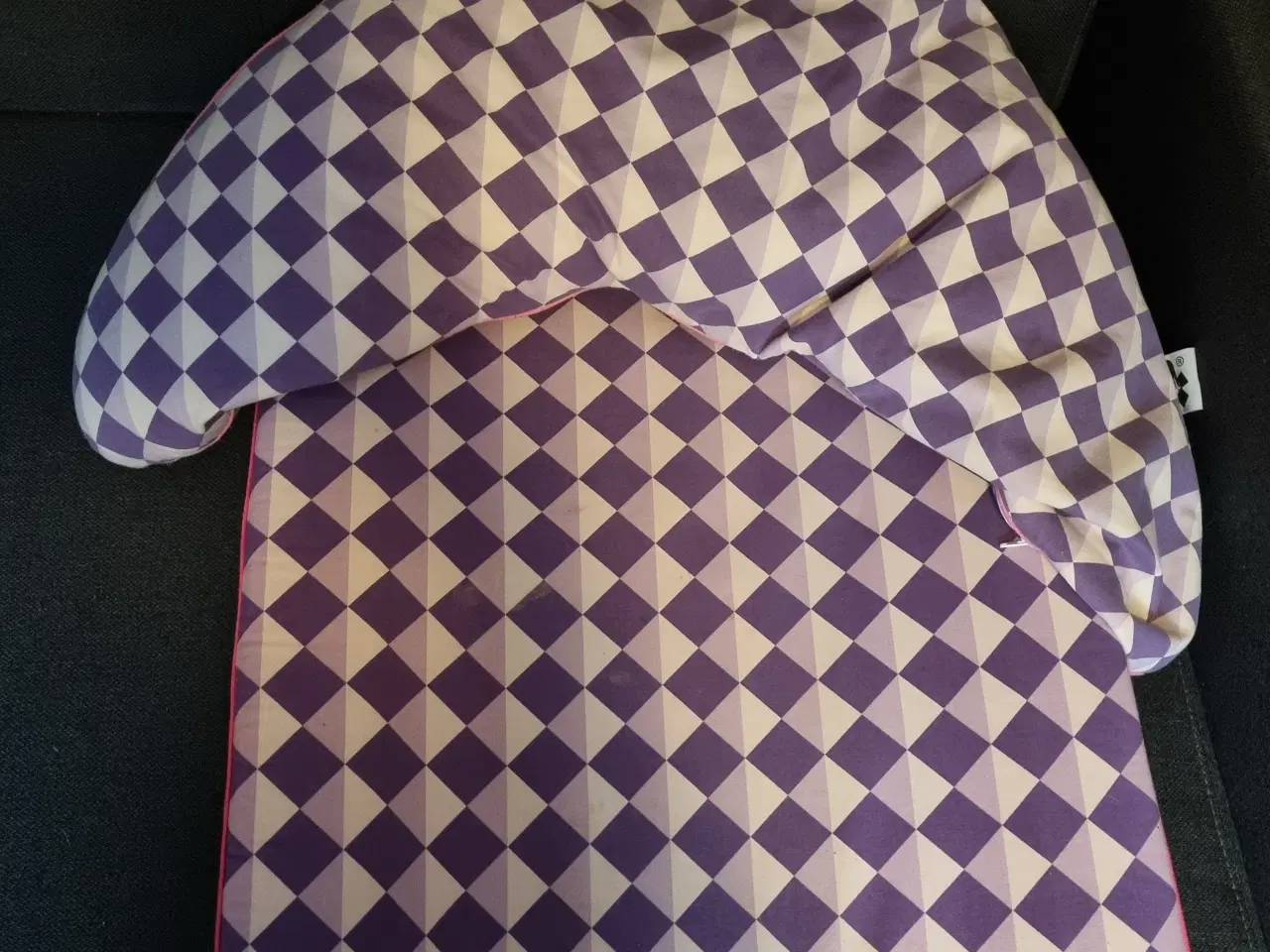 Billede 2 - Sebra pusle- og ammepude