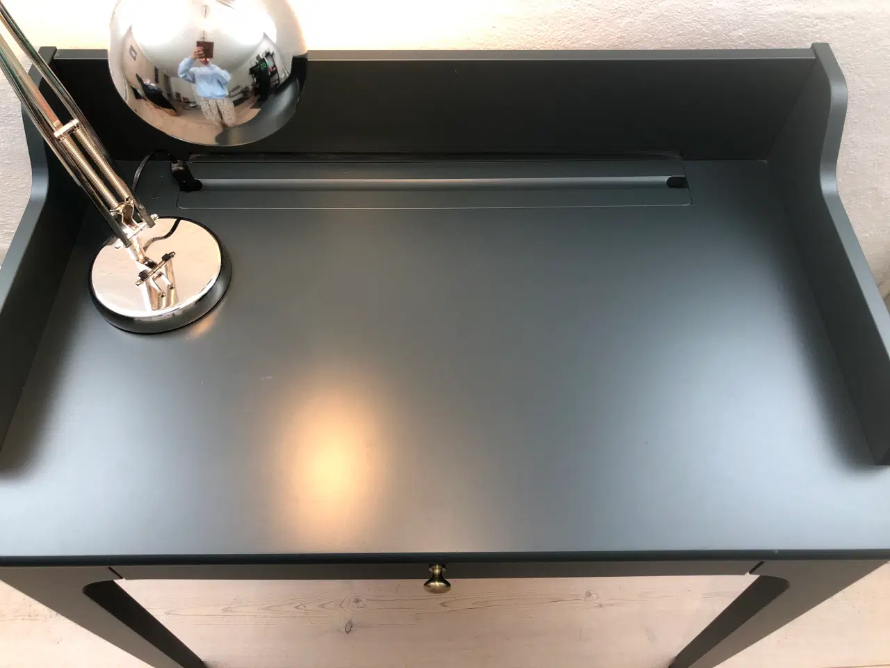 Billede 3 - Lommarp skrivebord grøn (IKEA)